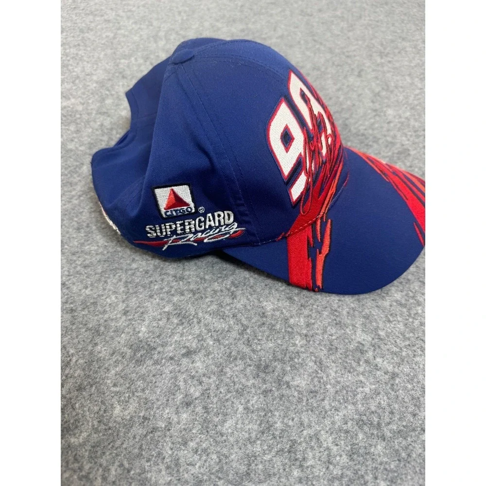 Vintage Roush Racing 93 NASCAR Embroidered Blue Adjustable Hat